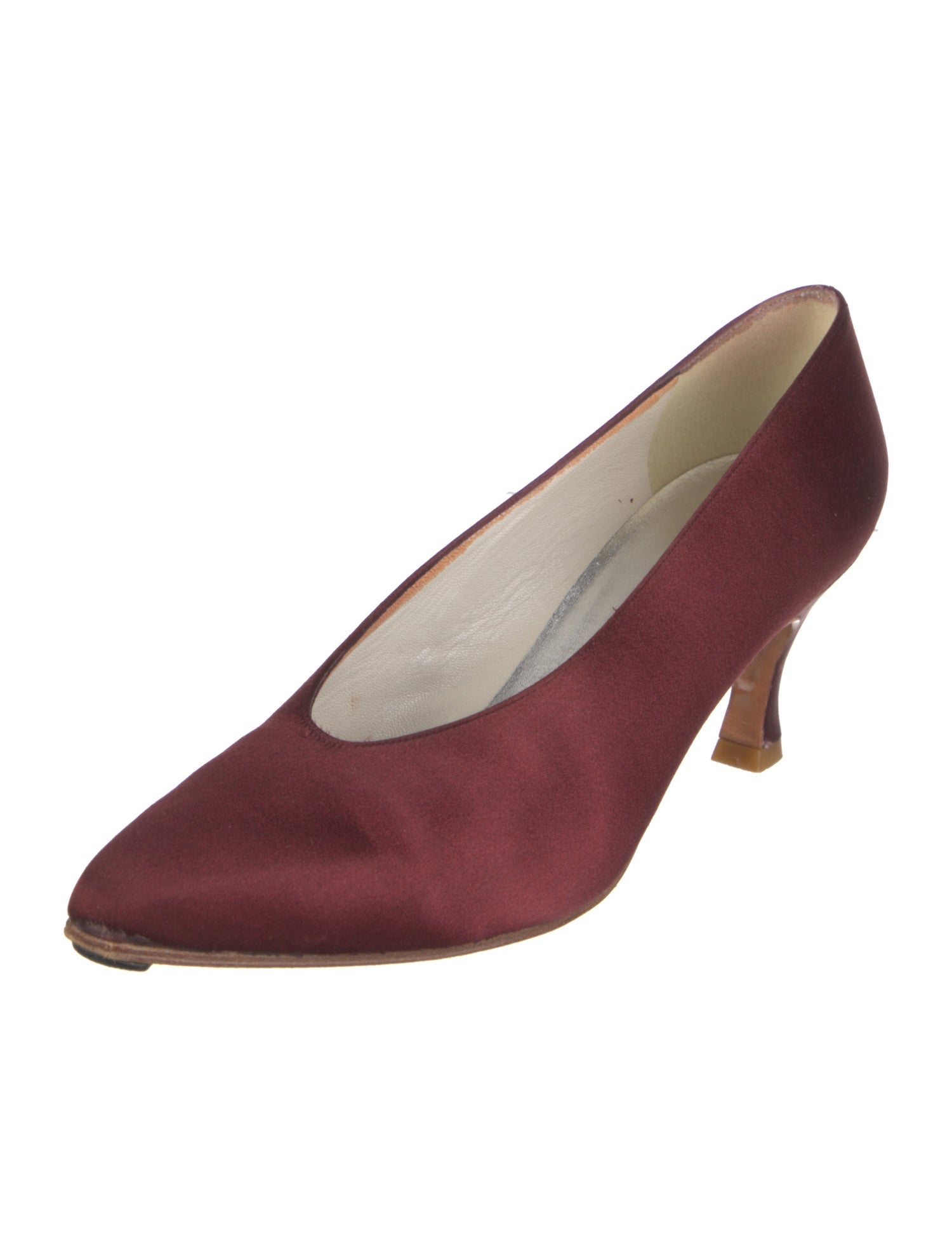 Stuart Weitzman Satin Pumps