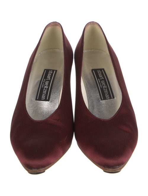 Stuart Weitzman Satin Pumps