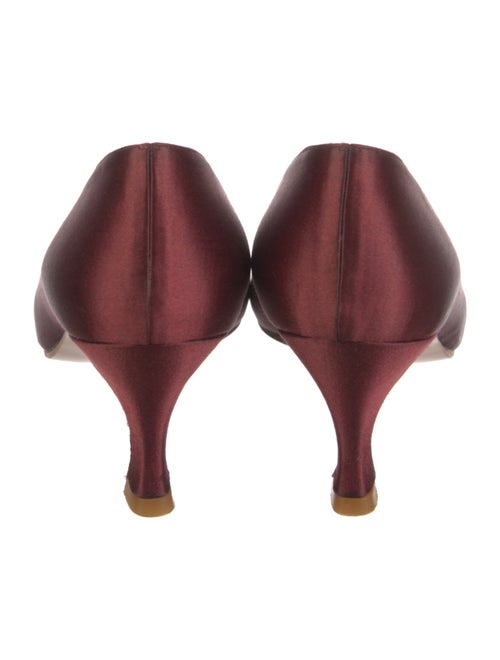 Stuart Weitzman Satin Pumps