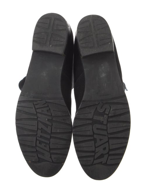 Stuart Weitzman Suede Lace-Up Boots