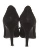 Stuart Weitzman Suede Bow Accents Pumps