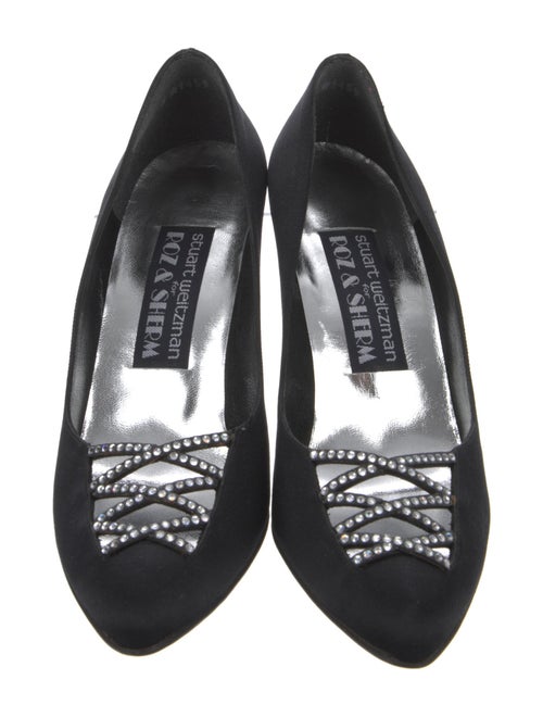 Stuart Weitzman Satin Pumps