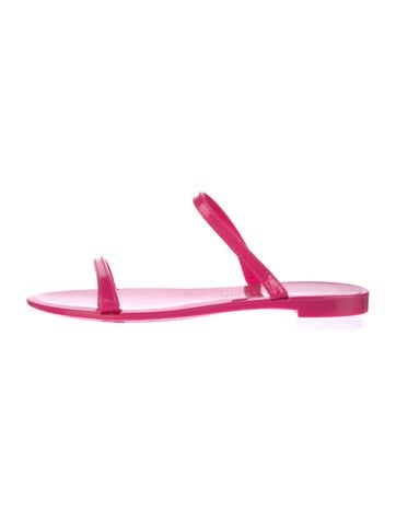 Stuart Weitzman Sandals Rubber Slides US 6 |