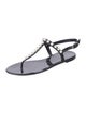 Stuart Weitzman Rubber T-Strap Sandals