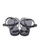 Stuart Weitzman Rubber T-Strap Sandals