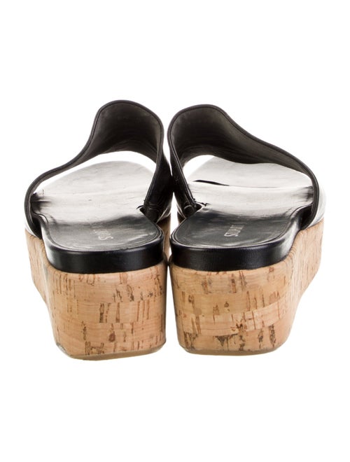 Stuart Weitzman Leather Slides