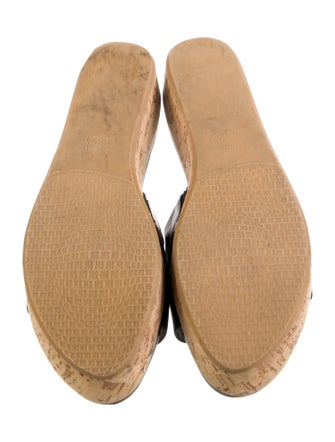 Stuart Weitzman Leather Slides