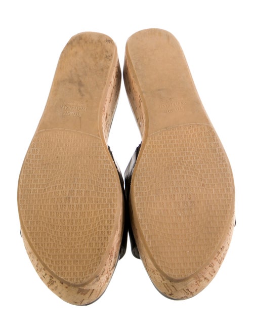 Stuart Weitzman Leather Slides