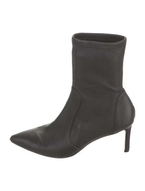 Stuart Weitzman Leather Sock Boots