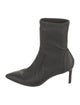 Stuart Weitzman Leather Sock Boots