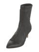 Stuart Weitzman Leather Sock Boots