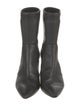 Stuart Weitzman Leather Sock Boots
