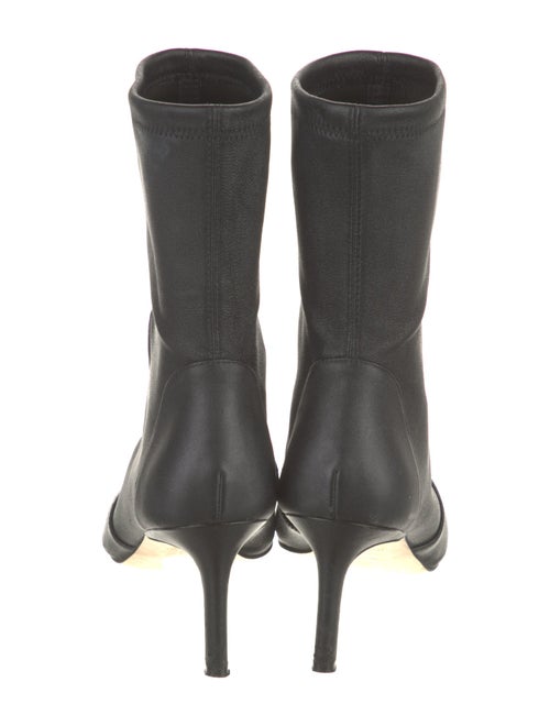Stuart Weitzman Leather Sock Boots