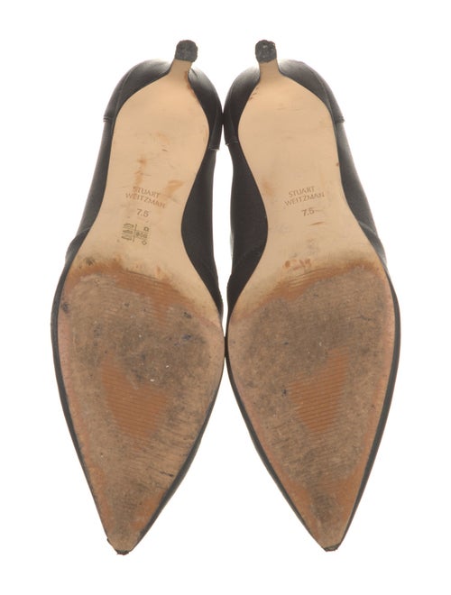 Stuart Weitzman Leather Sock Boots