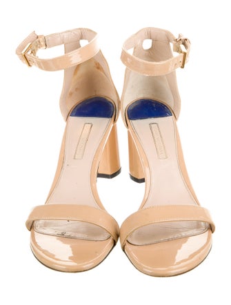 Stuart Weitzman Patent Leather Sandals