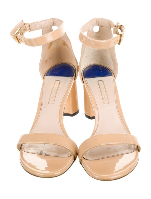 Stuart Weitzman Patent Leather Sandals