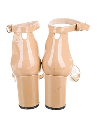 Stuart Weitzman Patent Leather Sandals
