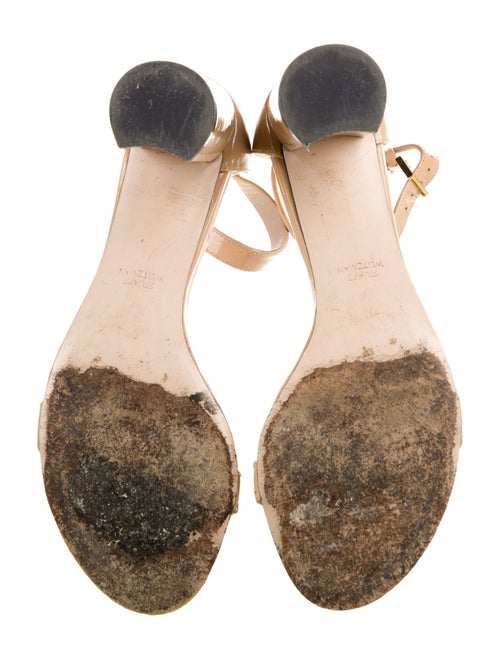 Stuart Weitzman Patent Leather Sandals
