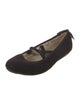 Stuart Weitzman Suede Tassel Accents Mary Jane Flats