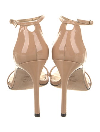 Stuart Weitzman Patent Leather Sandals