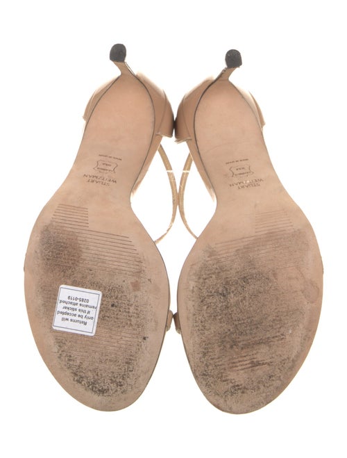 Stuart Weitzman Patent Leather Sandals