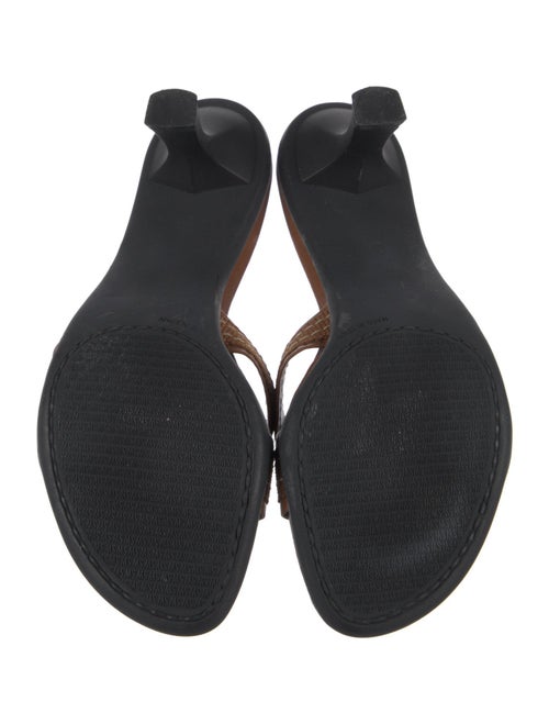 Stuart Weitzman Leather Slides