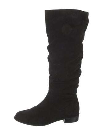 Stuart Weitzman Suede Riding Boots