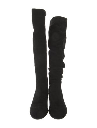 Stuart Weitzman Suede Riding Boots