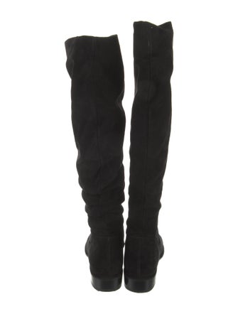 Stuart Weitzman Suede Riding Boots