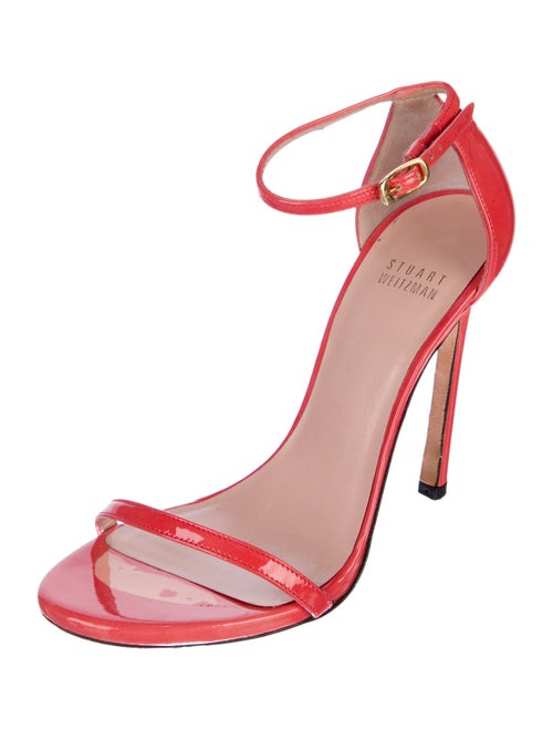 Stuart Weitzman Patent Leather Sandals