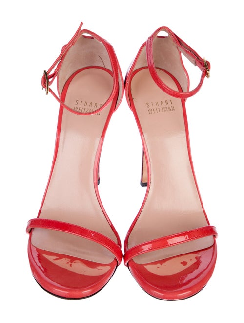 Stuart Weitzman Patent Leather Sandals