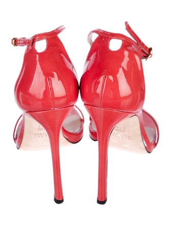 Stuart Weitzman Patent Leather Sandals