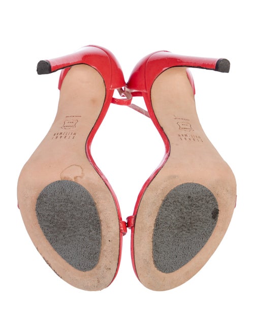 Stuart Weitzman Patent Leather Sandals