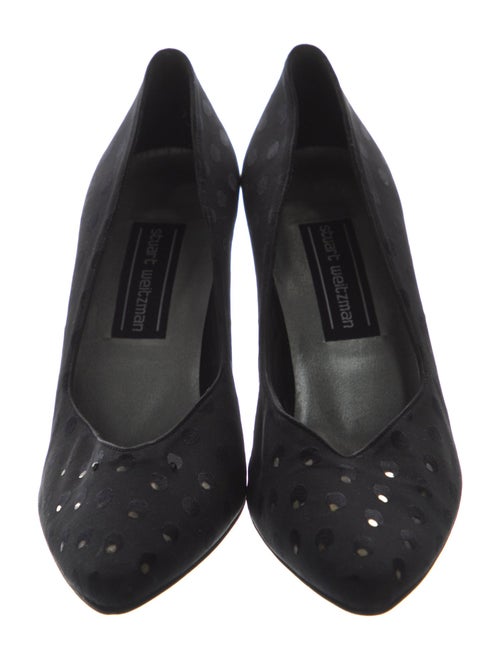 Stuart Weitzman Satin Pumps