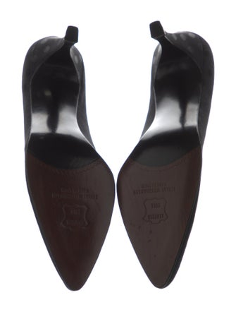 Stuart Weitzman Satin Pumps