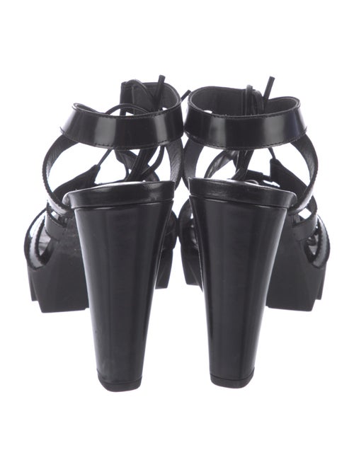 Stuart Weitzman Leather Gladiator Sandals