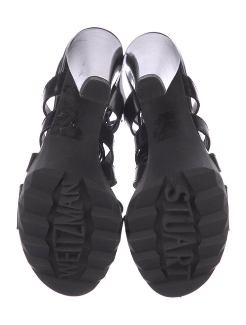 Stuart Weitzman Leather Gladiator Sandals