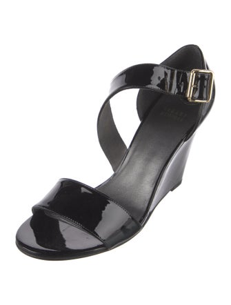 Stuart Weitzman Patent Leather Sandals