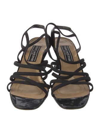 Stuart Weitzman Satin Slingback Sandals