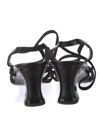 Stuart Weitzman Satin Slingback Sandals