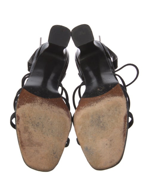 Stuart Weitzman Satin Slingback Sandals