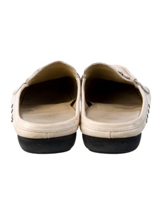 Stuart Weitzman Patent Leather Mules