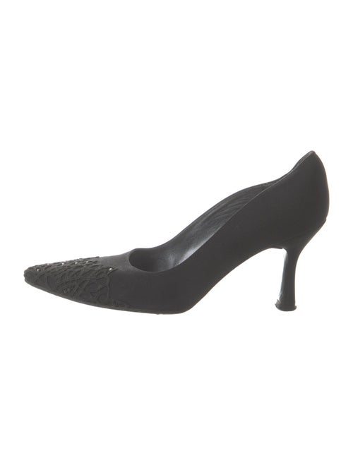 Stuart Weitzman Crystal Embellishments Pumps