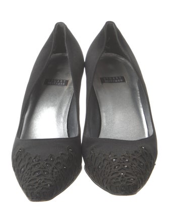 Stuart Weitzman Crystal Embellishments Pumps