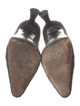 Stuart Weitzman Crystal Embellishments Pumps