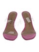 Stuart Weitzman PVC Slides
