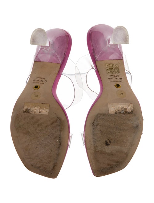 Stuart Weitzman PVC Slides