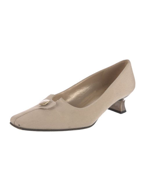Stuart Weitzman Canvas Pumps