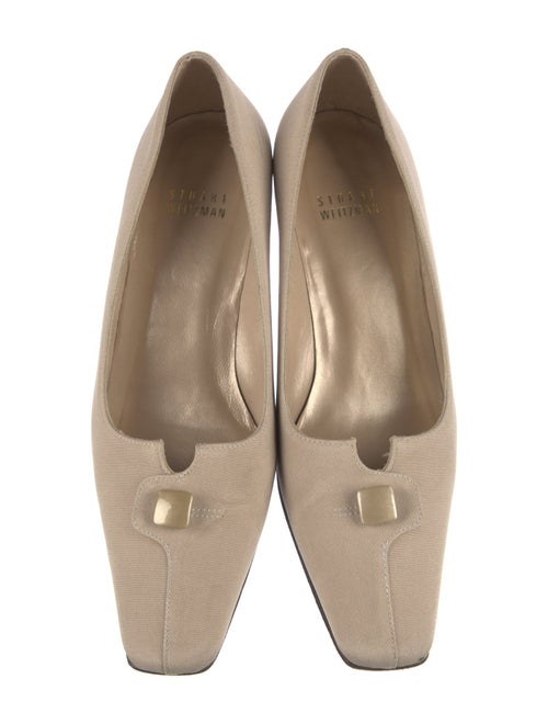 Stuart Weitzman Canvas Pumps