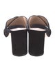 Stuart Weitzman Suede Slides